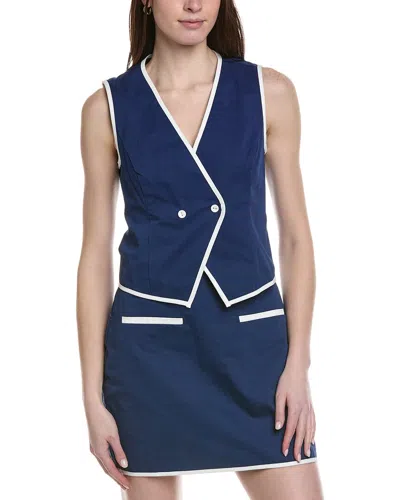 Lost + Wander Sailor's Voyage Vest Top In Blue