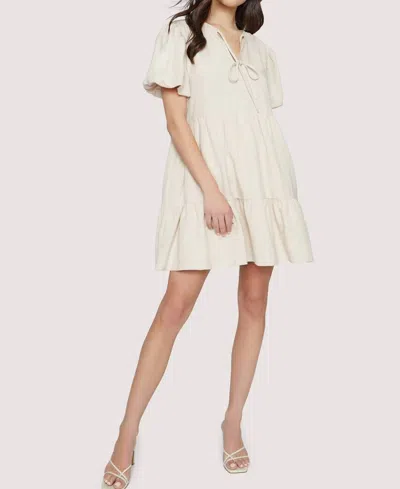 Lost + Wander Sandy Shores Mini Dress In Ivory In Multi