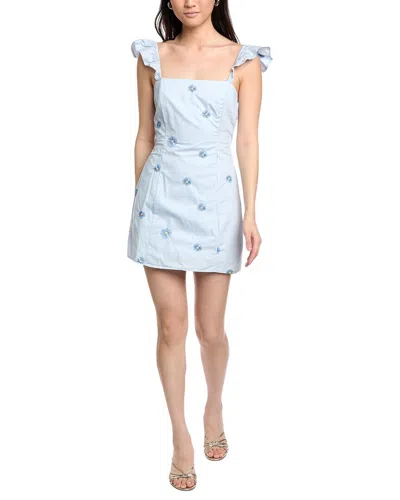 Lost + Wander Serenity Mini Dress In Blue