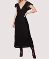 Lost + Wander Shadow Daisy Dress In Black