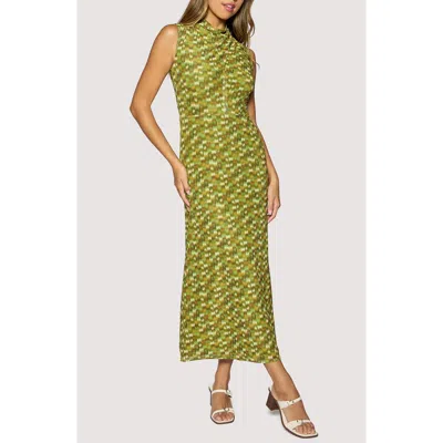 Lost + Wander Sierra Dreams Sleeveless Maxi Dress In Green