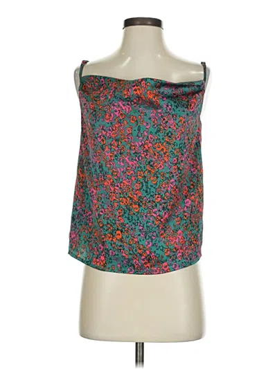 Pre-owned Lost + Wander Sleeveless Blouse In Blue