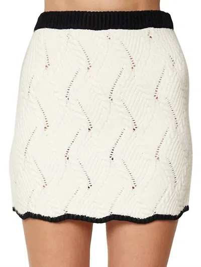 Lost + Wander Spell On You Skirt In Black/white