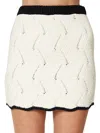 Lost + Wander Spell On You Skirt In Black/white In Multi