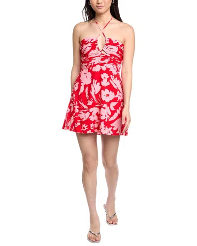 Lost + Wander Still The One Mini Dress In Red