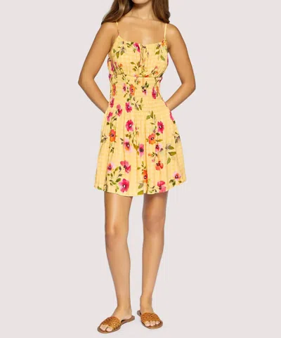Lost + Wander Summer Spritz Mini Dress In Marigold In Yellow