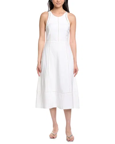 Lost + Wander Verona Midi Dress In White