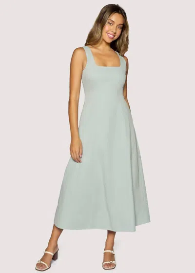 Lost + Wander Vista Marina Maxi Dress In Dusty Blue In Multi