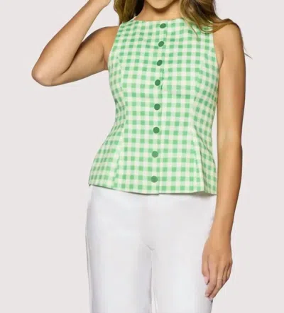 Lost + Wander Willow Breeze Top In Green