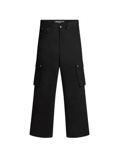 Lostshdws Utility Cargo Pants In Black