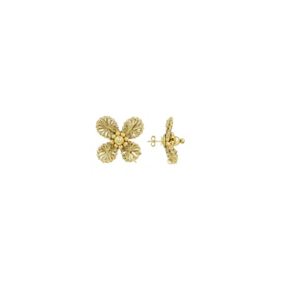 Lott. Gioielli Women's Flower Earring S - Gold - Aster