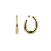 Lott. Gioielli Women's Gold Classic Earrings Creole Deluxe S