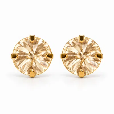 Lott. Gioielli Women's Round Earpin - Golden Shadow - Rivo