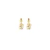 Lott. Gioielli Women's Silver / Gold Earrings Amy Irregular Double Stones Cone S Mix Silver Gold