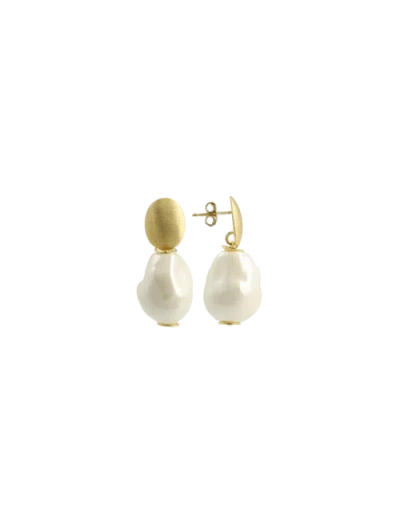 Lott.gioielli Ce Re Irregular Stone S In Gold