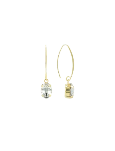 Lott.gioielli Ce Sw Oval Strass Pendant S In Gold