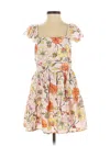 Lottie And Holly Casual Dress In Multi