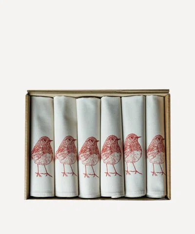 Lottie Day Red Robin Gift Set Of Six