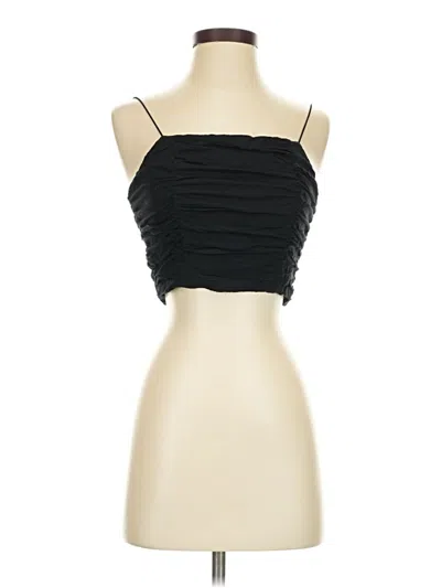 Pre-owned Lottie Moss Sleeveless Top Black Strapless Neckline Tops