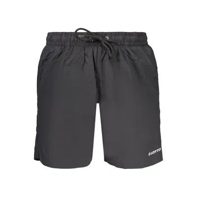 Lotto Black Polyamide Men's Swimwear