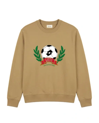 Lotto Crewneck Sweater In Brown