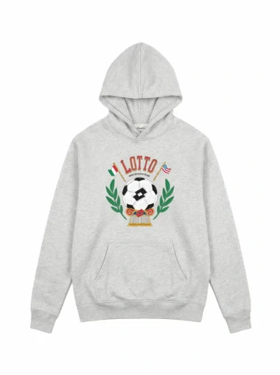 Lotto Opening Act Pullover Hoodie In Gray
