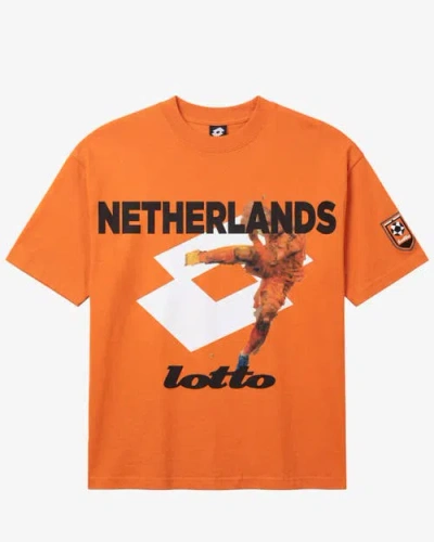 Lotto Shirt In Orange