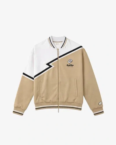 Lotto Treviso Track Jacket In Neutral