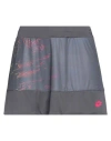 Lotto Woman Mini Skirt Grey Size L Polyester In Grey