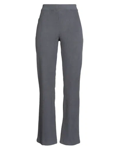 Lotto Woman Pants Grey Size S Cotton, Polyester In Gray