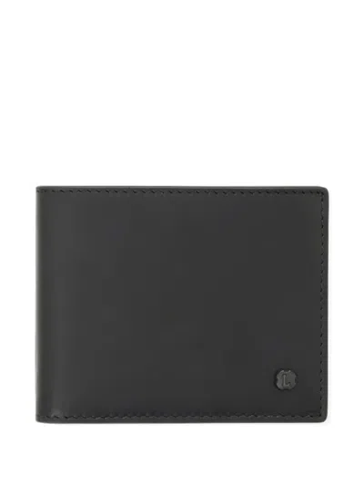 Lottusse Borne Leather Wallet In Black
