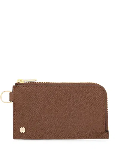 Lottusse Carteras Leather Wallet In Brown