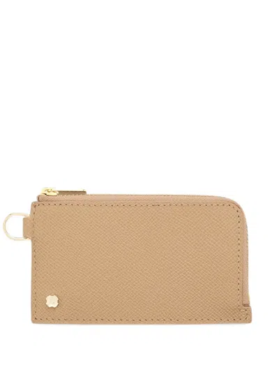 Lottusse Carteras Leather Wallet In Neutral