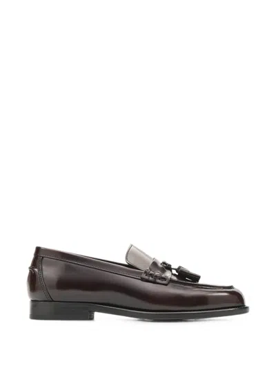 Lottusse Chris Tassel Loafers In Black