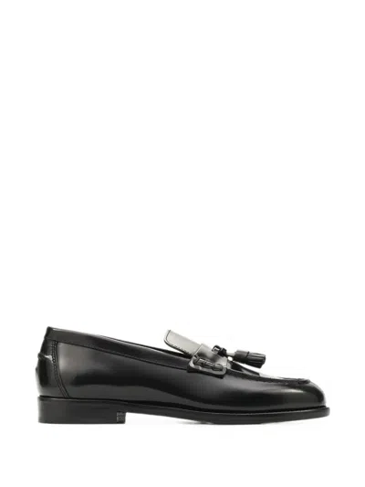 Lottusse Chris Tassel Loafers In Black
