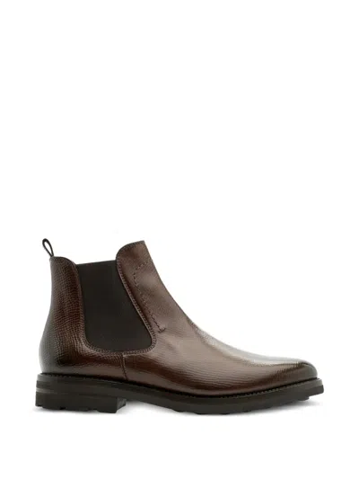Lottusse Prime Chelsea Boots In Brown