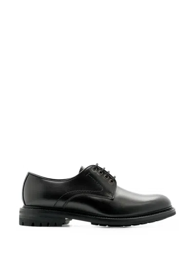 Lottusse Walton Leather Derby Shoes In Multi