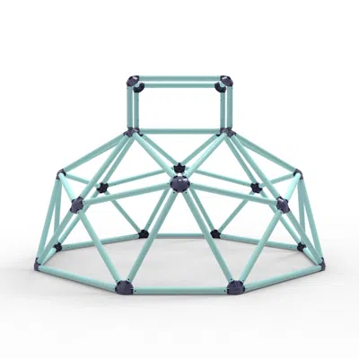 Lotube Geometric Climbing Dome - Sturdy, Strong Load Capacity, Easy Assembly, Portable, And Versatile For I