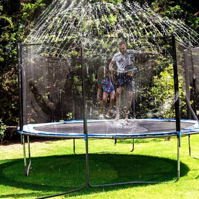 Lotube Kids Trampoline Sprinkler Outdoor Water Park Sprinkler For Kids Outdoor Water Game Toys For Backyard