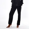 Lotus Eaters Bender Pant In Black In Black