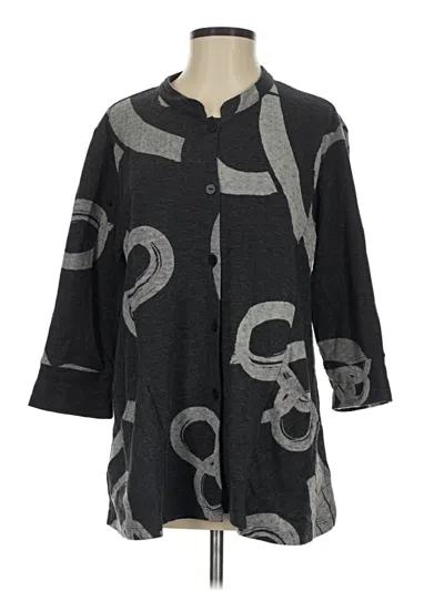 Pre-owned Lotus Poncho In Gray
