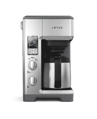 Lotus Professional Series The Top Drip Coffee Maker In Silver