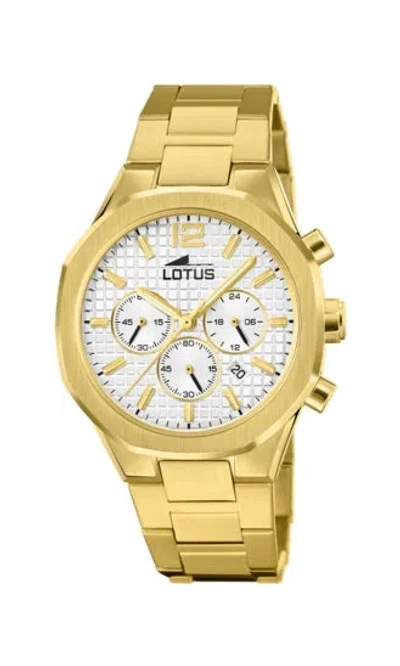 Lotus Watches Mod. 18868/1 Gwwt1 In Gold