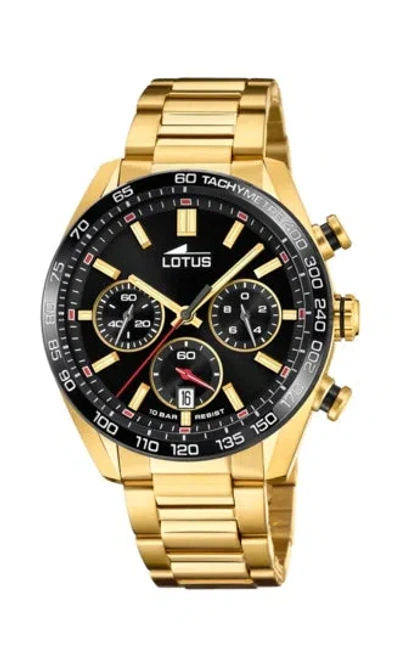 Lotus Watches Mod. 18917/6 Gwwt1 In Gold