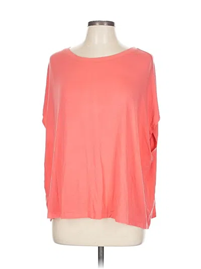 Pre-owned Lou & Grey 3/4 Sleeve T-shirt In Orange