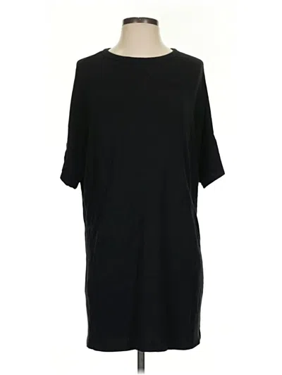 Pre-owned Lou & Grey 3/4 Sleeve T-shirt In Black