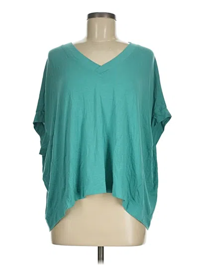 Pre-owned Lou & Grey 3/4 Sleeve T-shirt In Blue