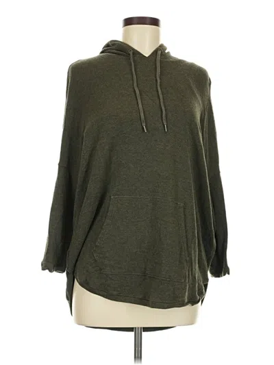 Pre-owned Lou & Grey 3/4 Sleeve T-shirt In Green
