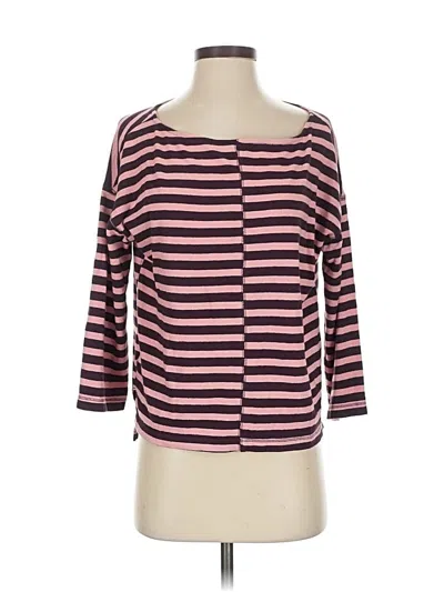 Pre-owned Lou & Grey 3/4 Sleeve T-shirt In Pink