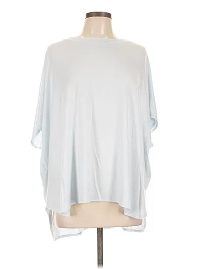 Pre-owned Lou & Grey 3/4 Sleeve T-shirt In Silver